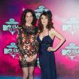 Halina Reijn et Carice van Houten lors des MTV Europe Music Awards au Ziggo Dome à Amsterdam, le 10 novembre 2013.