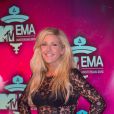 Ellie Goulding lors des MTV Europe Music Awards au Ziggo Dome à Amsterdam, le 10 novembre 2013.