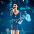 Katy Perry sur scène lors des MTV European Music Awards (EMA) 2013 au Ziggo Dome à Amsterdam, le 10 Novembre 2013.