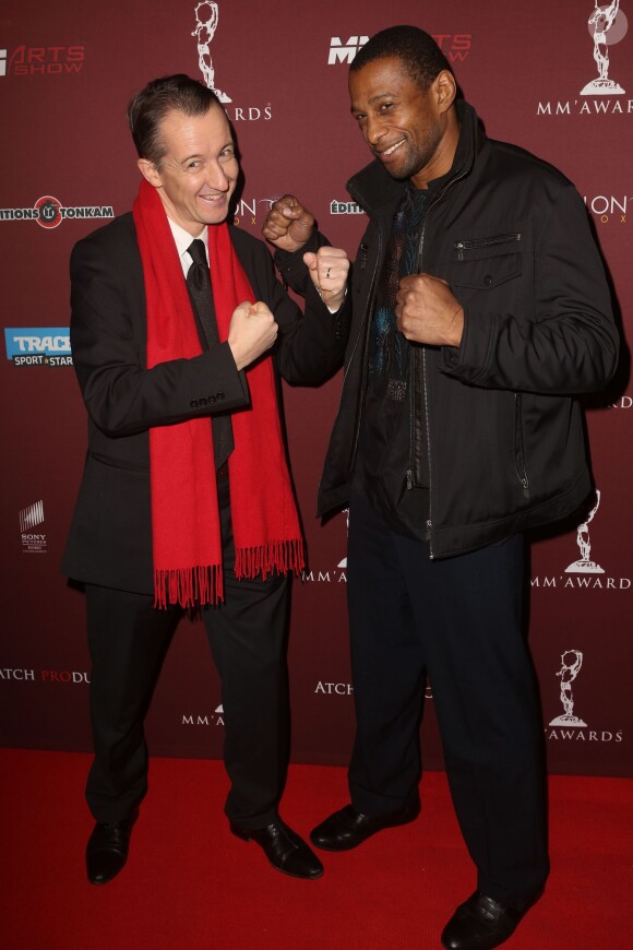 Christophe Barbier à Paris, le 10 novembre 2013, aux premiers MM'Awards.