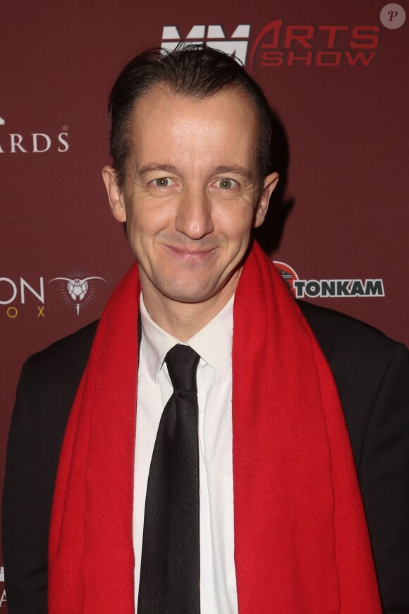Christophe Barbier à Paris, le 10 novembre 2013, aux premiers MM'Awards.