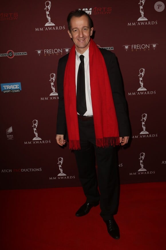 Christophe Barbier à Paris, le 10 novembre 2013, aux premiers MM'Awards.