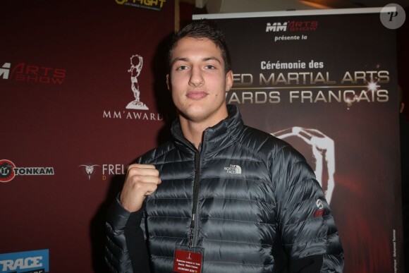Olivier Fontaine à Paris, le 10 novembre 2013, aux premiers MM'Awards.