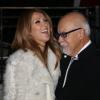 Céline Dion et son mari René Angélil arrivent à l'enregistrement de l'émission "Vivement dimanche" au studio Gabriel, à Paris, le 13 novembre 2013. L'émission sera diffusée le 17 novembre.