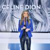 Céline Dion lors de l'enregistrement de l'émission "Vivement dimanche" au Studio Gabriel, à Paris, le 13 novembre 2013. L'émission sera diffusée le 17 novembre.