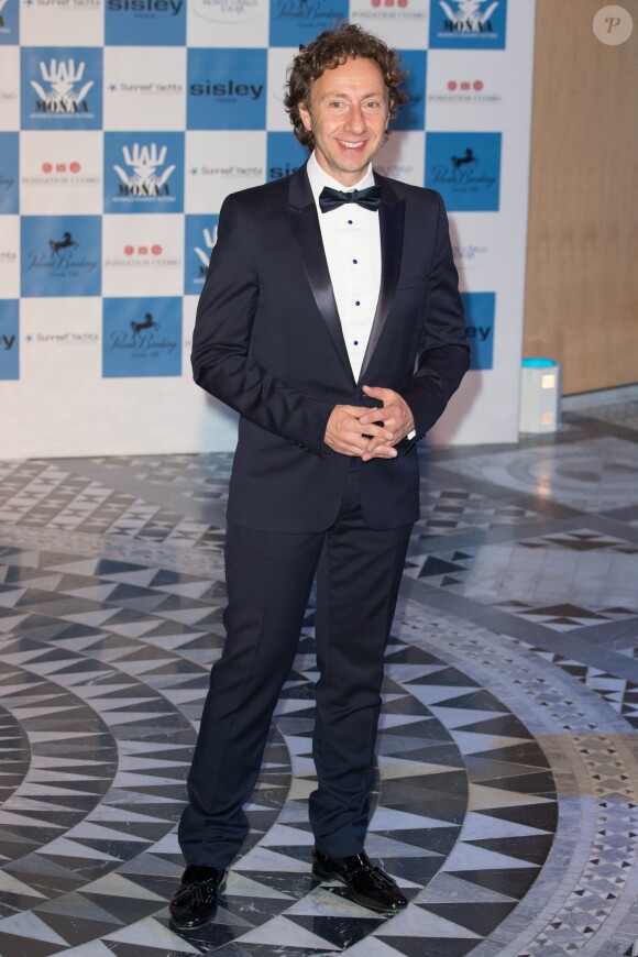 Stephane Bern au Diner de gala annuel de charité MONAA (Monaco Against Autism) au Sporting Club de Monaco. Le 15 Novembre 2013