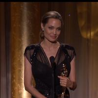 Angelina Jolie reçoit un Oscar : Brad Pitt ému aux larmes et Maddox si fier