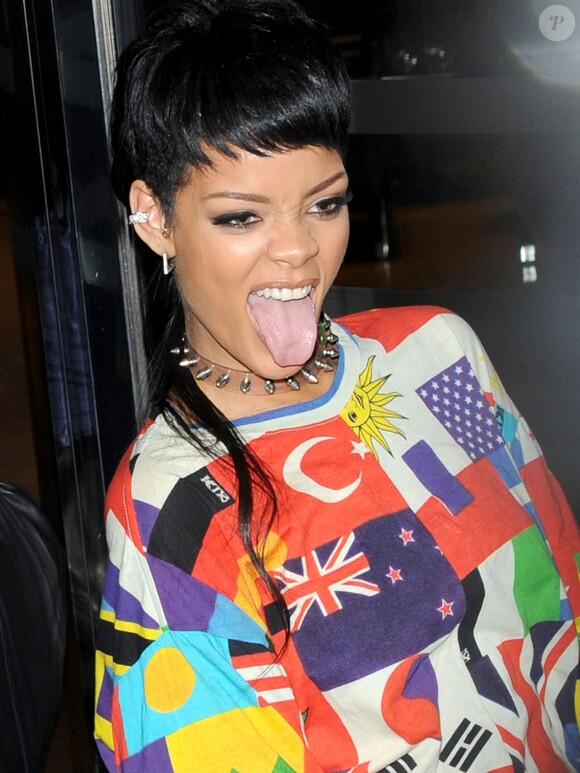 Rihanna à Londres le 11 septembre 2013.