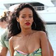 Rihanna en juillet 2012 à Saint Tropez