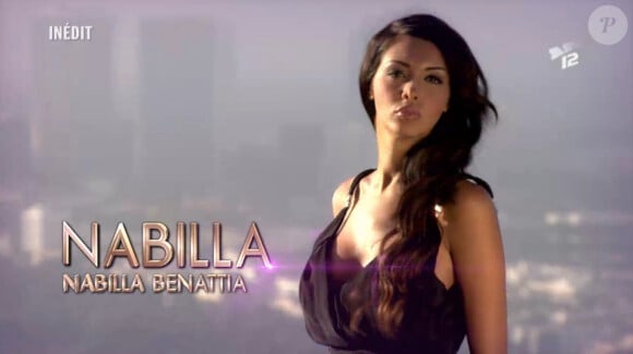 Nabilla sublime dans le générique de la saison 3 d'Hollywood Girls sur NRJ12, le 18 novembre 2013