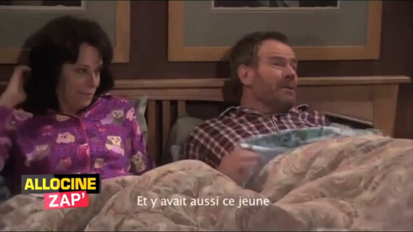 Jane Kaczmarek et Bryan Cranston retrouvent leurs rôles de Loïs et Hal dans "Malcolm" pour une fin alternative de "Breaking Bad" - novembre 2013.