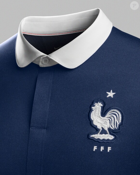 Sobriété et authenticité, la nouvelle tenue de l'équipe de France pour la coupe du monde au Brésil à l'été 2014