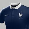 La nouvelle tenue de l'équipe de France pour la coupe du monde au Brésil à l'été 2014