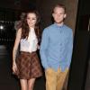Cher Lloyd et son petit ami Craig Monk à la sortie des studios de la radio Sirius à New York, le 4 octobre 2012.