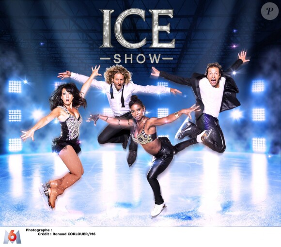 Les coachs de Ice Show (M6) : Sarah Abitbol, Gwendal Peizerat, Surya Bonaly et Philippe Candeloro