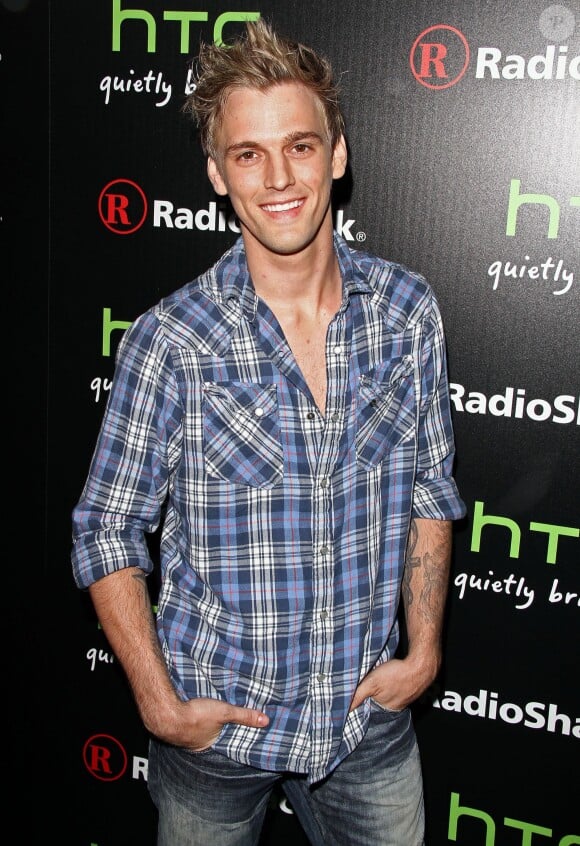 Aaron Carter à West Hollywood, le 24 juin 2011.