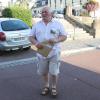 Thierry Olive se rend au tribunal de Coutances, en Basse-Normandie, le mercredi 28 août 2013.