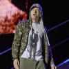 Le rappeur Eminem en concert au "Reading Festival 2013" au Royaume-Uni. Le 24 août 2013