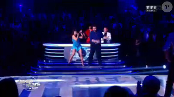 Laurent Ournac lors de la finale de Danse avec les stars 4 sur TF1 samedi 23 novembre 2013