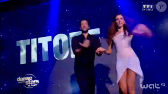 Titoff lors de la finale de Danse avec les stars 4 sur TF1 samedi 23 novembre 2013