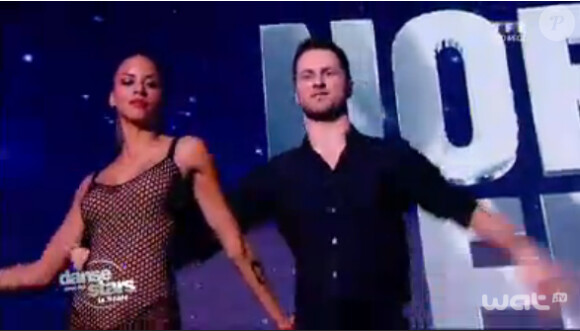 Noémie Lenoir lors de la finale de Danse avec les stars 4 sur TF1 samedi 23 novembre 2013