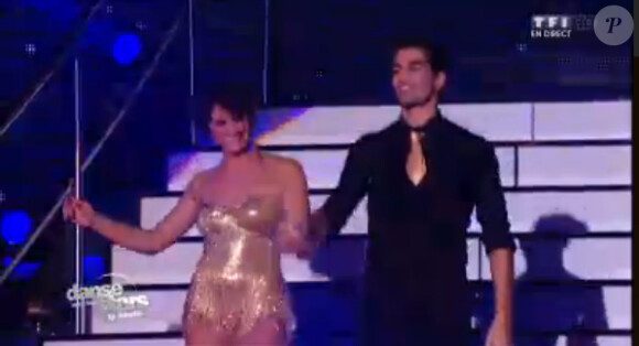 Laetitia Milot lors de la finale de Danse avec les stars 4 sur TF1 samedi 23 novembre 2013