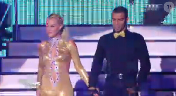 Brahim Zaibat lors de la finale de Danse avec les stars 4 sur TF1 samedi 23 novembre 2013