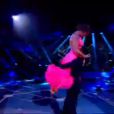 Laetitia Milot et Christophe Licata lors de la finale de Danse avec les stars 4 sur TF1 samedi 23 novembre 2013