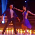 Alizée et Grégoire Lyonnet lors de la finale de Danse avec les stars 4 sur TF1 le samedi 23 novembre 2013