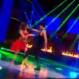 Laetitia Milot et Christophe Licata lors de la finale de Danse avec les stars 4 sur TF1 le samedi 23 novembre 2013