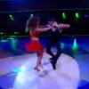 Laetitia Milot et Christophe Licata lors de la finale de Danse avec les stars 4 sur TF1 le samedi 23 novembre 2013