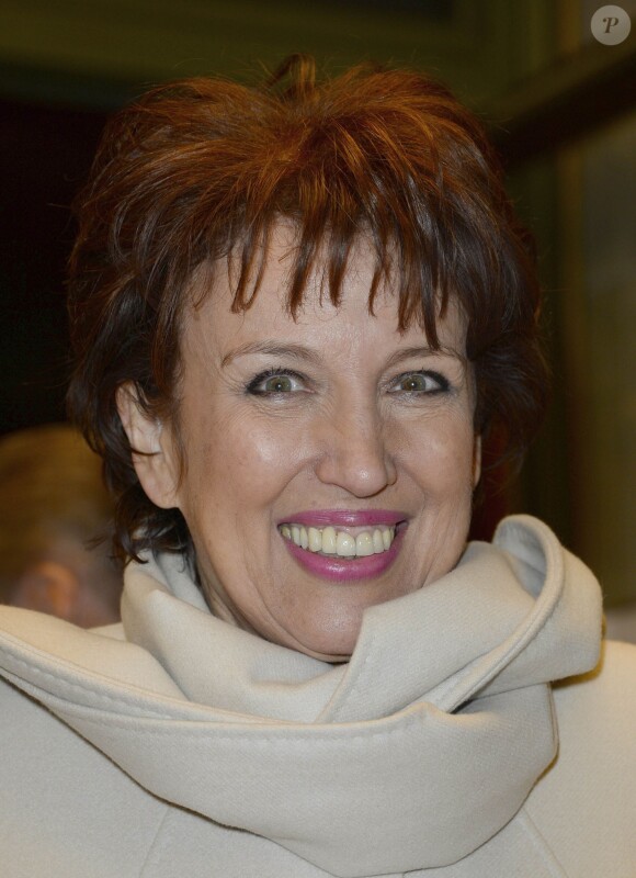 Roselyne Bachelot au Theatre des Champs-Elysees à Paris, le 19 novembre 2013.