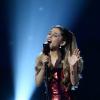 Ariana Grande sur la scène des 41e American Music Awards au Nokia Theatre de Los Angeles, le 24 novembre 2013.