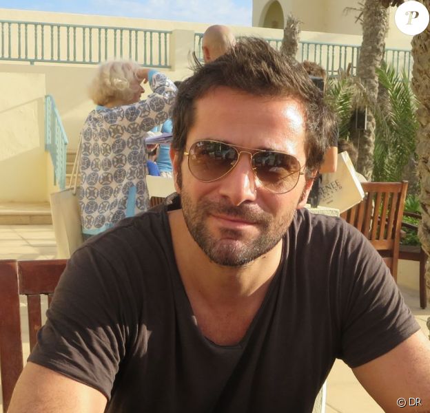 Grégory Fitoussi interviewé par Purepeople à Djerba, lors de l'Escapade des Stars, en novembre 2013.