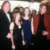 Gérard Depardieu avec Elisabeth et leurs enfants Guillaume et Julie lors du Festival de Cannes 1992
