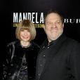Anna Wintour, Harvey Weinstein lors de la première de Mandela: Long Walk To Freedom au Ziegfeld Theatre à New York le 25 novembre 2013.