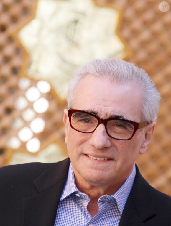 Martin Scorsese à Marrakech, le 9 décembre 2007.