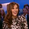 Robbie Williams est sous le charme de Dora Tillier dans "Le grand journal de Canal +", mardi 26 novembre 2013.