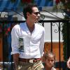 Jennifer Lopez et son ex-mari Marc Anthony vont chercher leur fille Emme à l'école à Los Angeles, le 19 juin 2013.