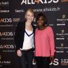 Automne Pavia et Priscillien Gnetto le 20 novembre 2013 à Paris au dîner de gala en soutien à All4kids et Sports Sans Frontières au Shangri-La Hotel.