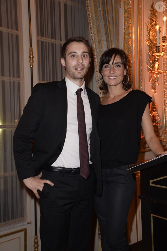 Nathalie Iannetta le 20 novembre 2013 à Paris au dîner de gala en soutien à All4kids et Sports Sans Frontières au Shangri-La Hotel.