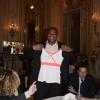 Robins Tchale-Watchou le 20 novembre 2013 à Paris au dîner de gala en soutien à All4kids et Sports Sans Frontières au Shangri-La Hotel.