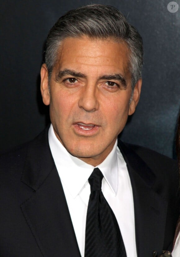 George Clooney lors de la première de "Gravity" à New York, le 1 octobre 2013.
