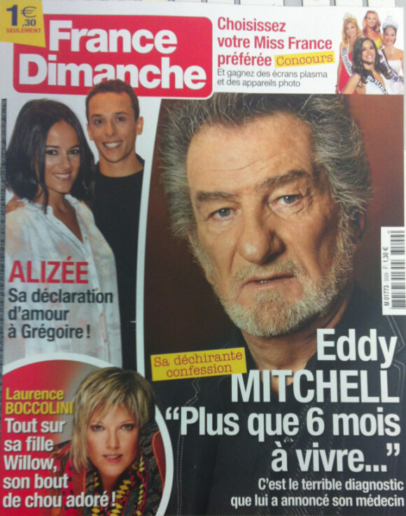 Magazine France Dimanche du 29 novembre au 5 décembre 2013.