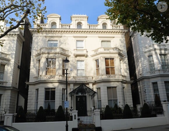 Victoria et David Beckham seraient les nouveaux propriétaires de cette maison à Londres pour 48 millions d'euros, photographiée le 26 novembre 2013