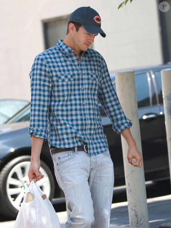 Ashton Kutcher à Los Angeles, le 18 août 2013.