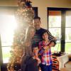 LeAnn Rimes a posté une photo d'elle en compagnie de son mari Eddie Cibrian et des fils de ces derniers, le 28 novembre 2013 sur Instagram.