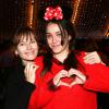 Cécilia Hornus, Coline D'Inca - Soirée pour la journée de l'association ELA pour fêter Noël à Disneyland Paris, le 30 novembre 2013.