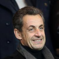 PSG-OL : Nicolas Sarkozy et Michel Denisot heureux devant Clovis Cornillac déçu