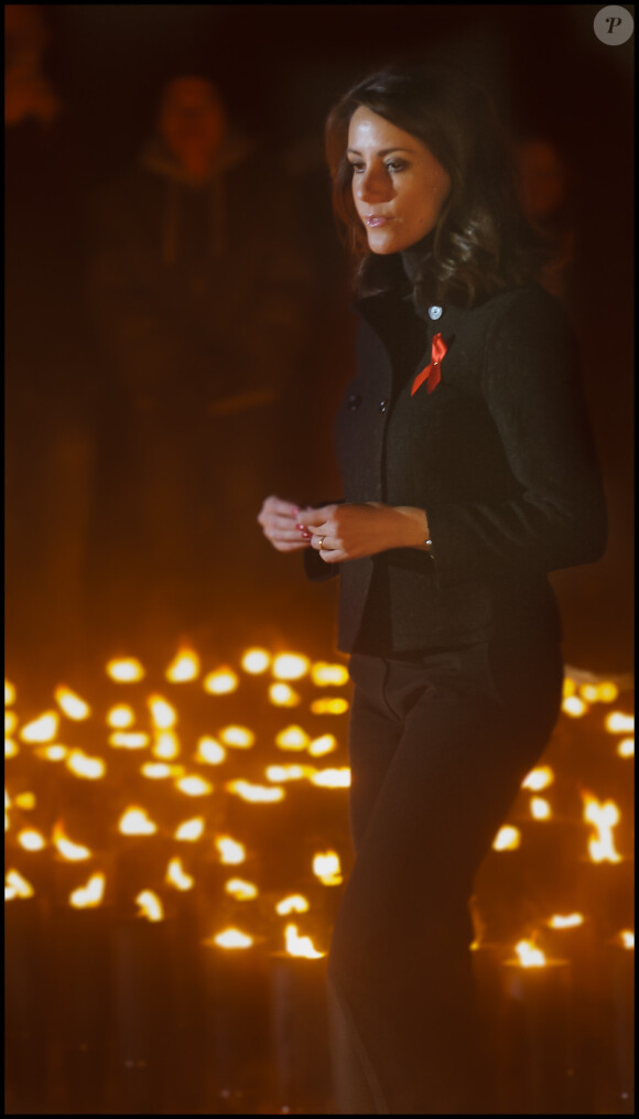 Princess Marie of Denmark attends the annual Church Concert at the Trinitatis Church and candlelight memorial to celebrate the World AIDS Day in Copenhagen, Denmark on Sunday December 1, 2013. One candle for each Dane that has died from aids. Photo by Dana Press/ABACAPRESS.COM02/12/2013 - Copenhagen